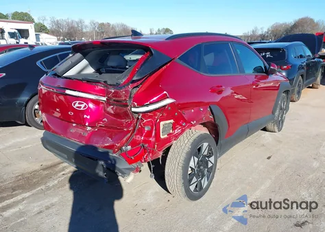 2024 Hyundai Kona Sel из США, поврежденный, VIN KM8HB3AB1RU124505